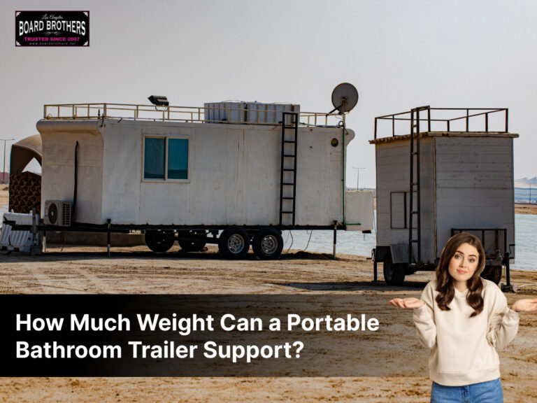 Portable Bathroom Trailer