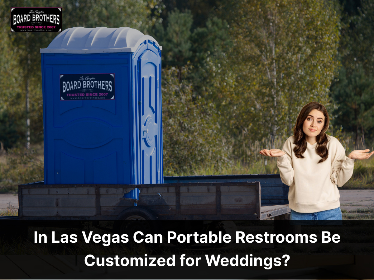 Portable Restrooms Be Customized