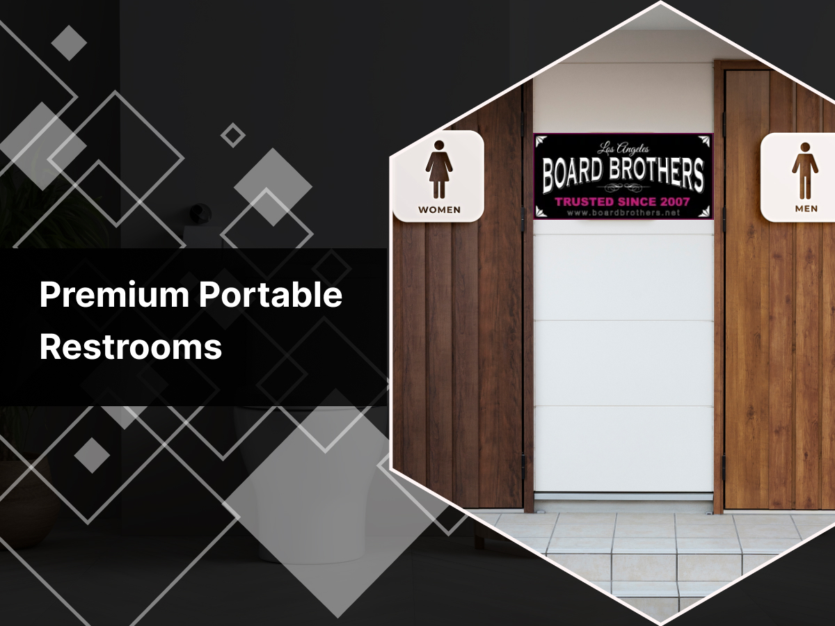 The Benefits of Premium Portable Restrooms for Weddings in Los Angeles