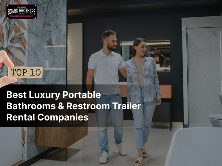 Best Luxury Portable Bathrooms