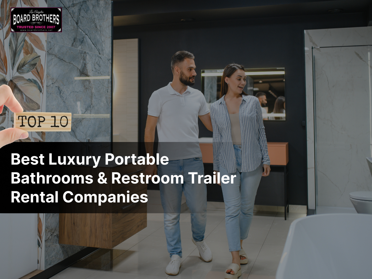 Best Luxury Portable Bathrooms