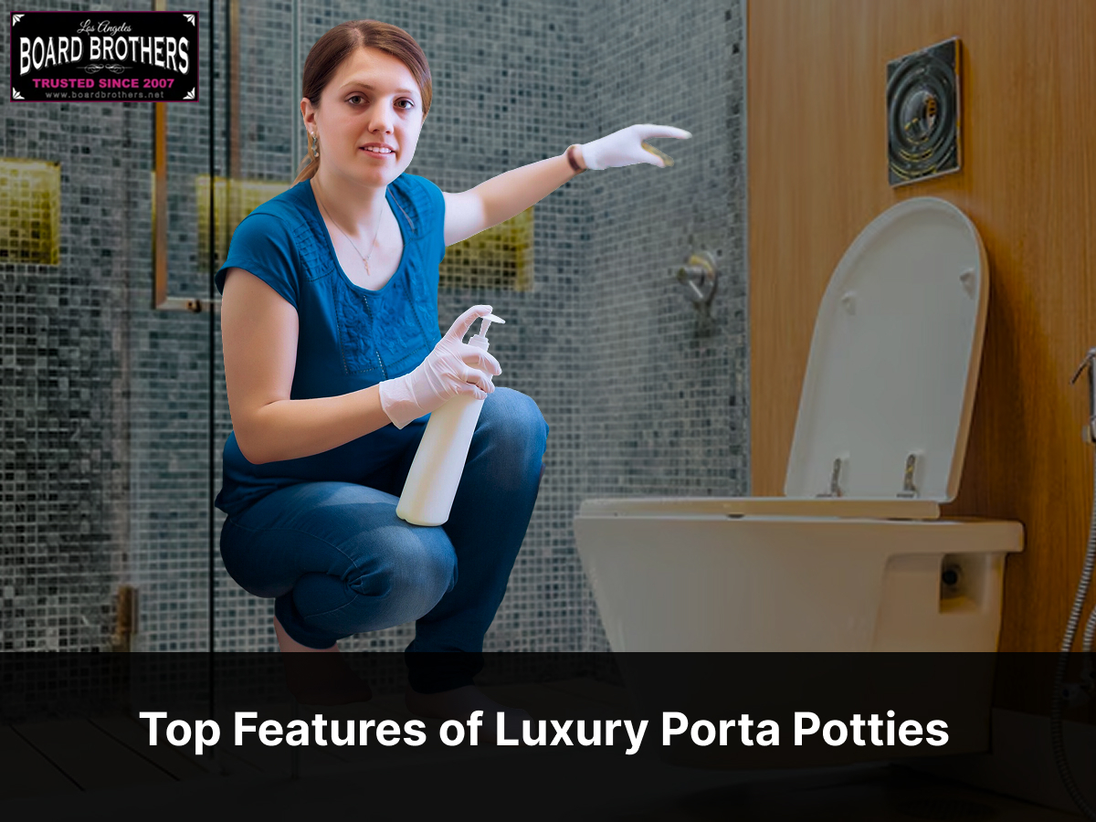 Top Features of Luxury Porta Potties You Need to Know