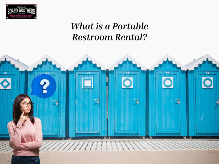 Trailer Restrooms Los Angeles