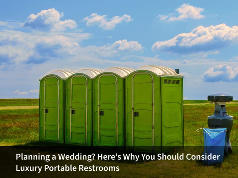 Luxury portable restrooms