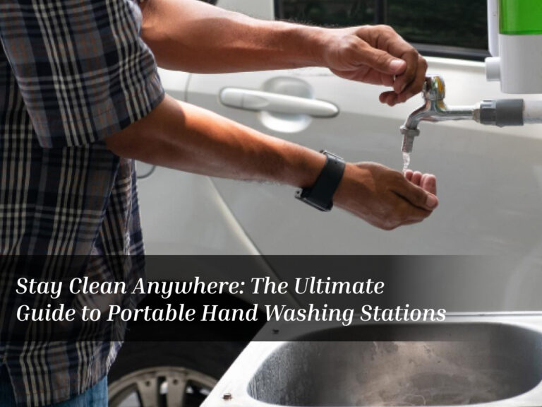 Portable Hand Washing Stations