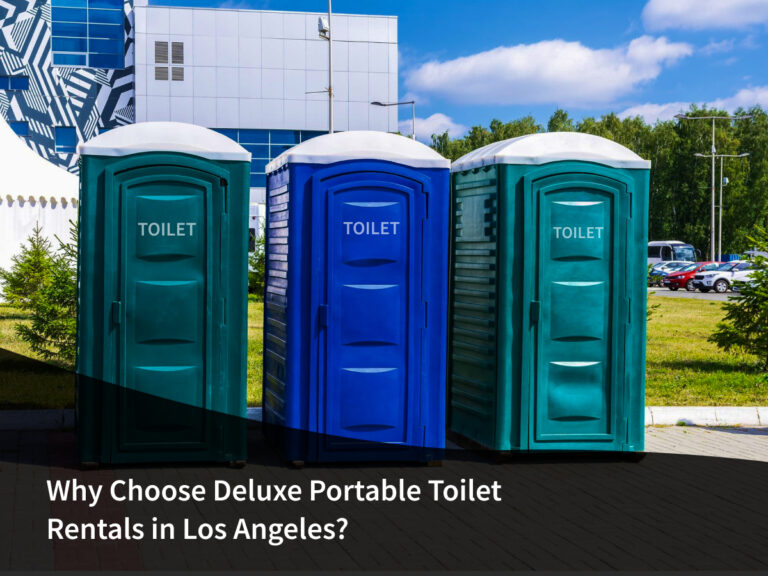 Deluxe Portable Toilet Rentals in Los Angeles
