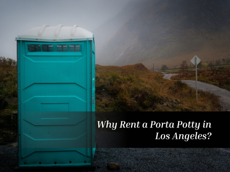 porta potty rental in Los Angeles