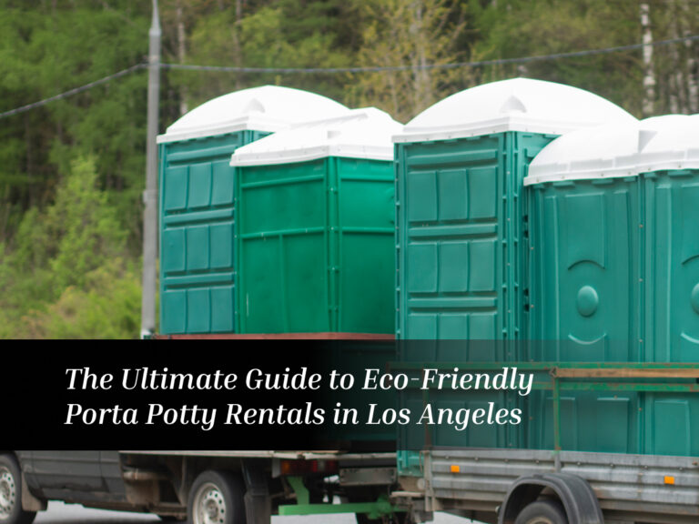porta potty rentals in Los Angeles