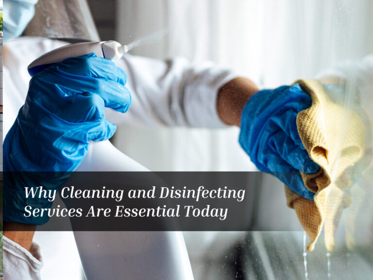 Cleaning and Disinfecting Services