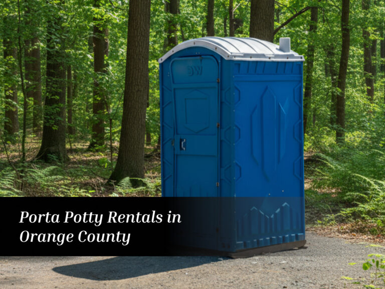 Porta Potty Rentals in Orange County