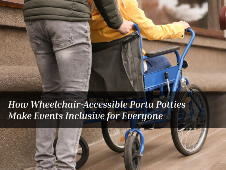 Wheelchair-Accessible Porta Potties