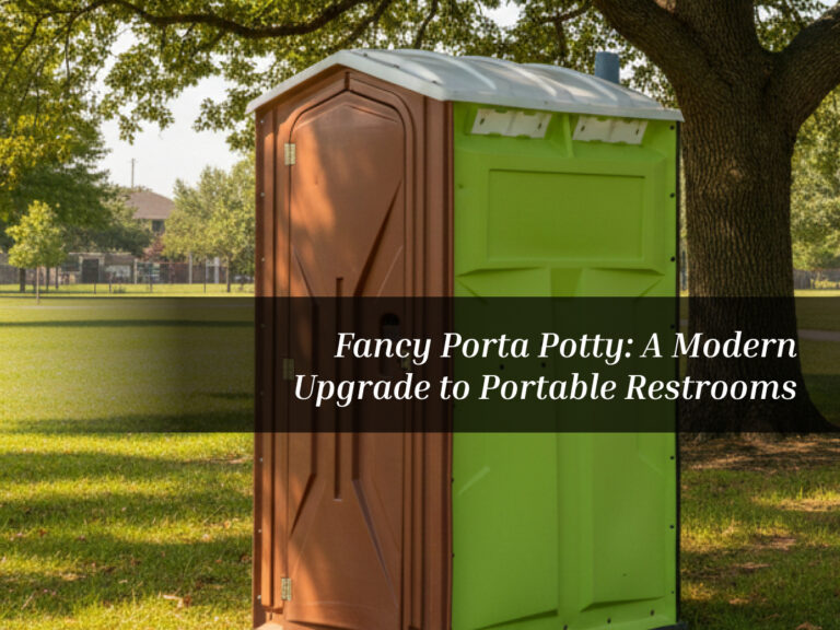 fancy porta potty los angeles