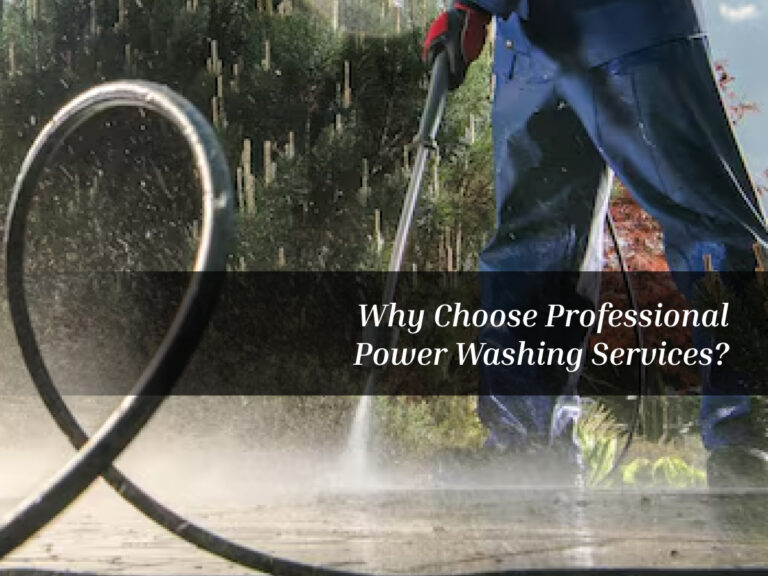 Why Choose Professional Power Washing Services?