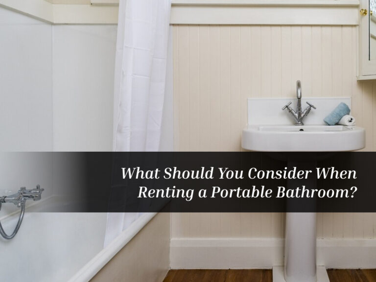 Portable Bathroom Rent