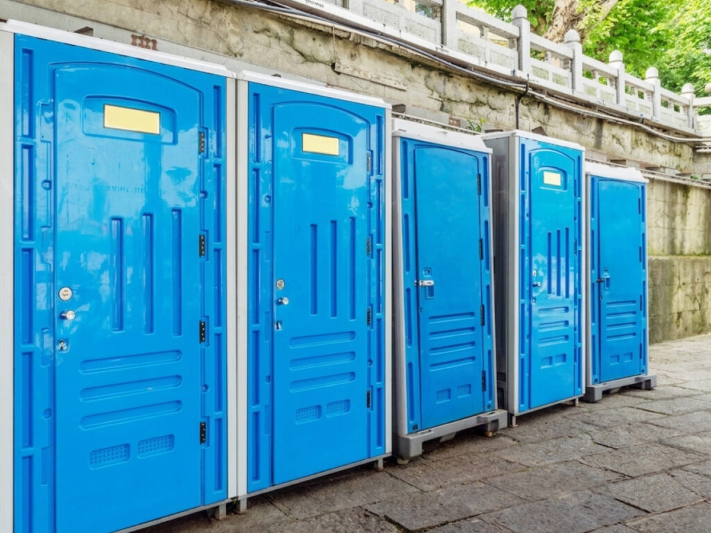 Temporary sanitation services