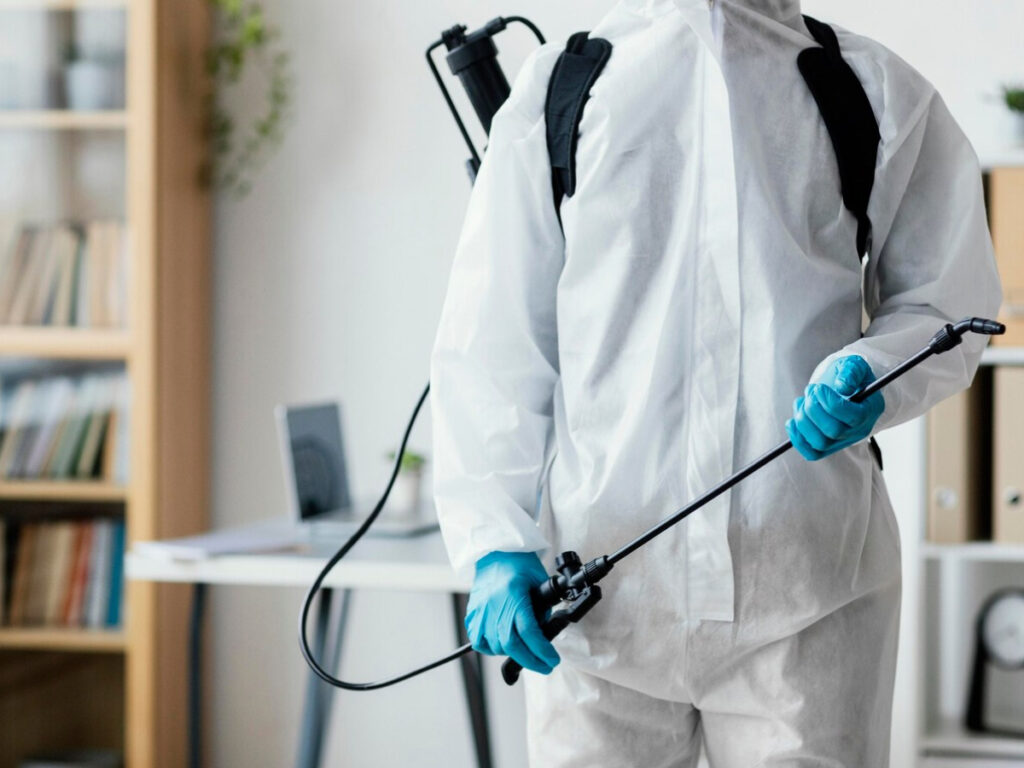 disinfectant cleaning