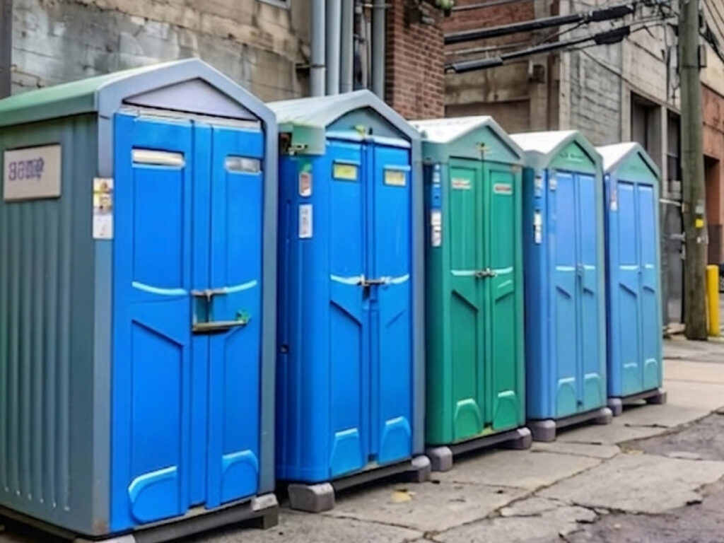 luxury portable restroom rental