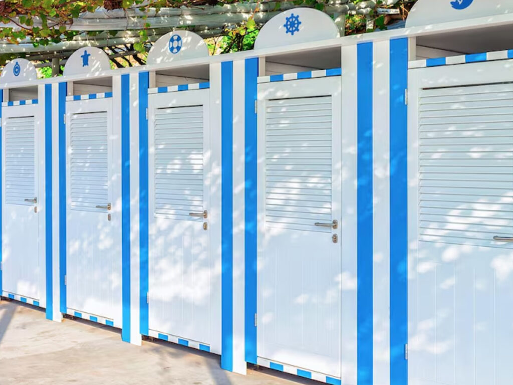 premium portable restroom