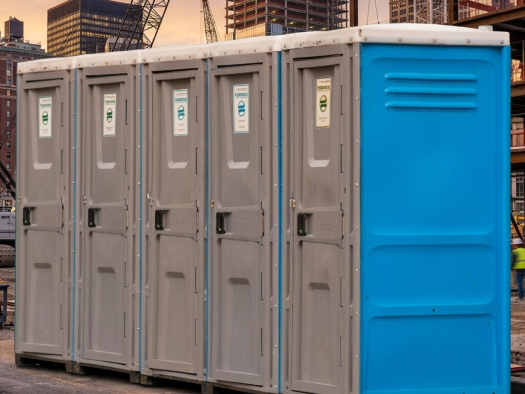 Luxury restroom trailers
