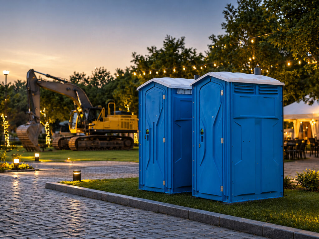 portable toilets