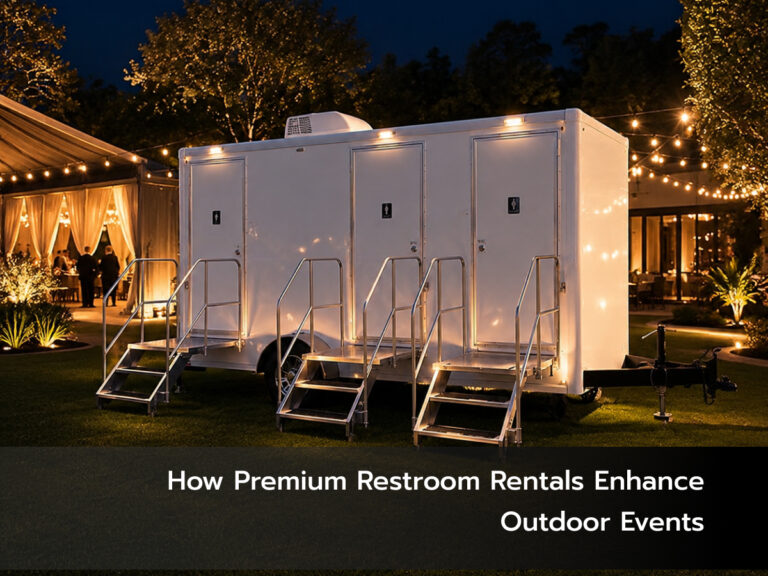 premium restroom rentals
