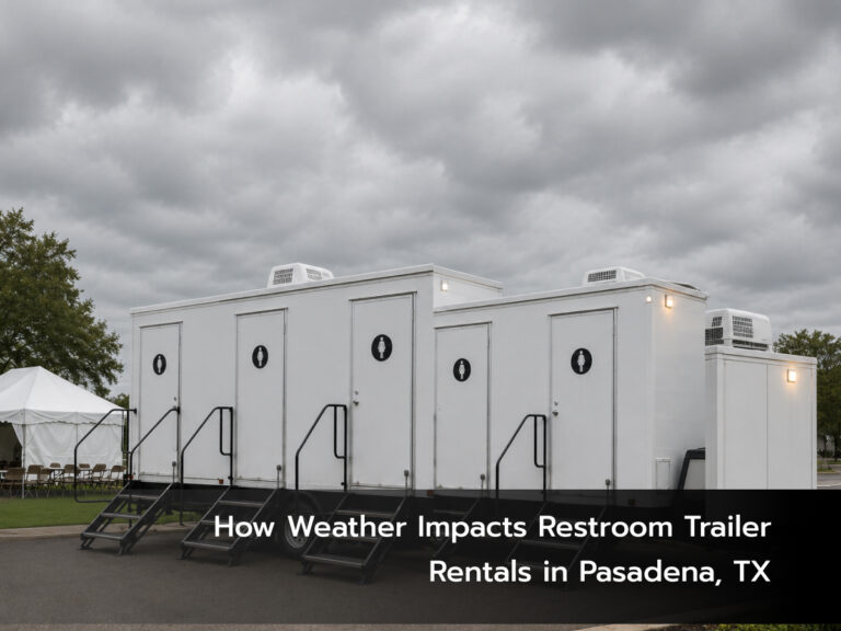 restroom trailer rentals