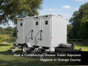 Construction Shower Trailer