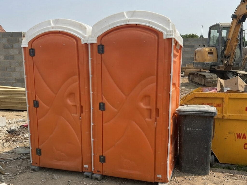 Luxury restroom trailer