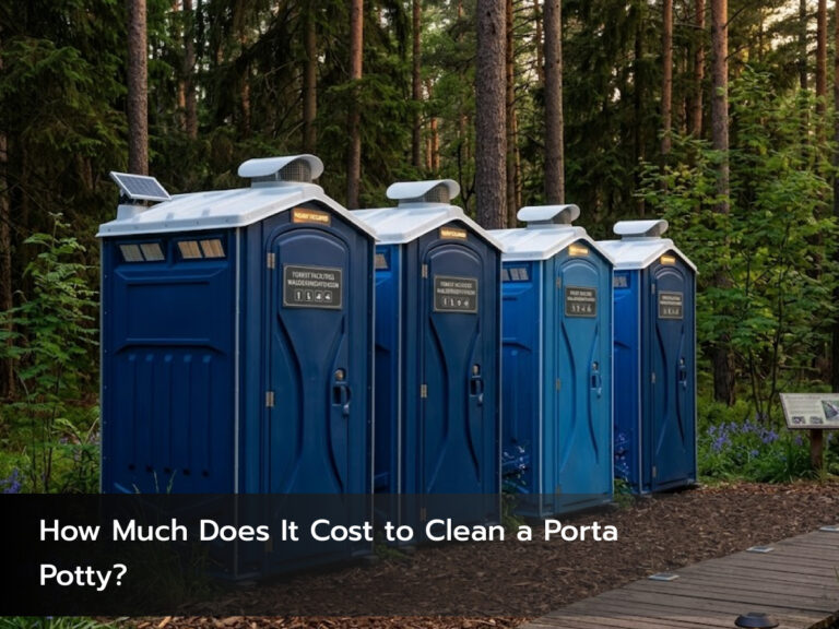 porta potty cleaning