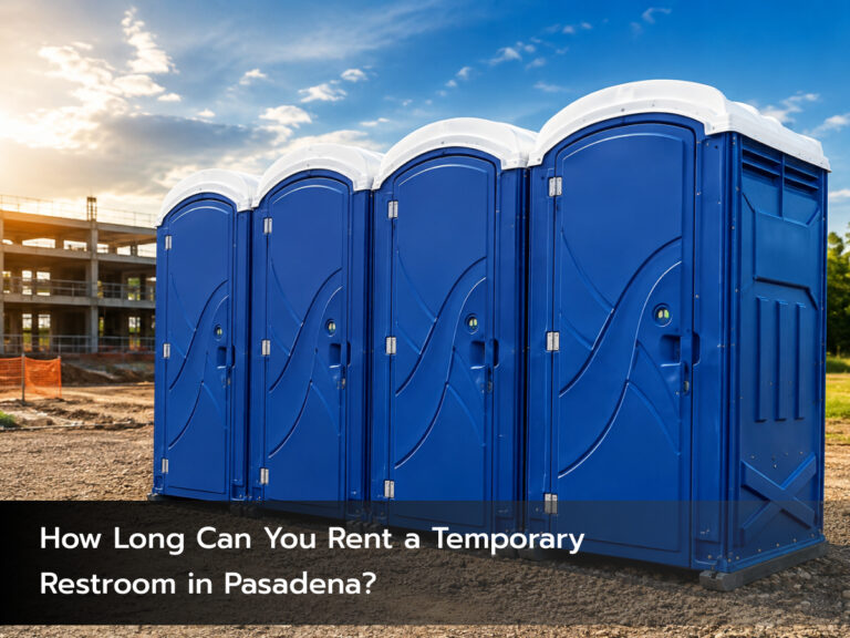 temporary restroom