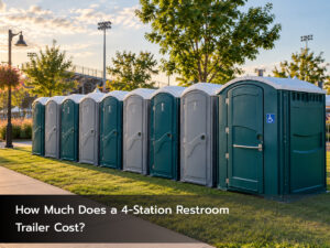 4-Station Restroom Trailer