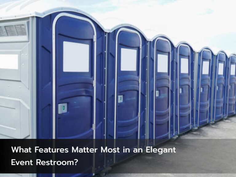 elegant event restroom