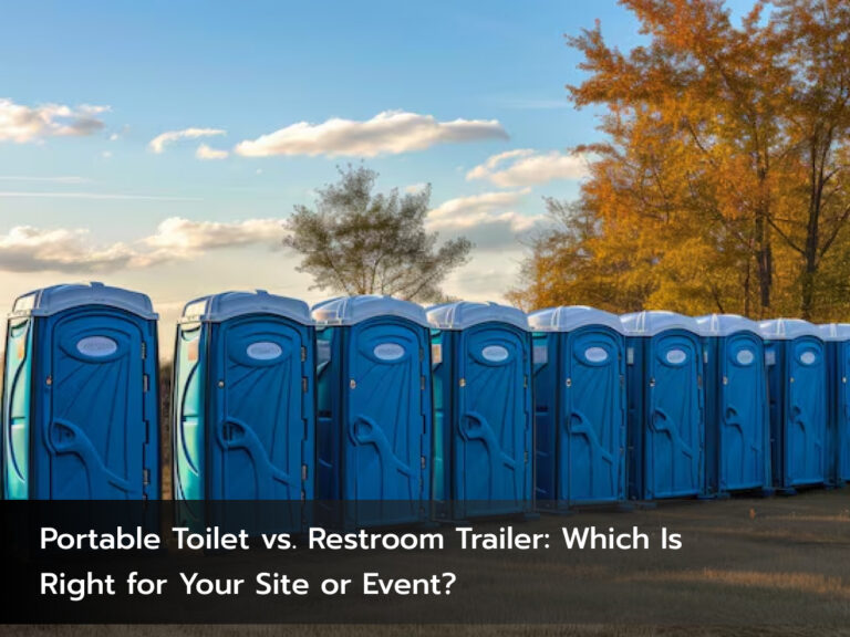 Portable Toilet vs. Restroom Trailer